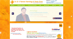 Desktop Screenshot of bvramanastrovastu.com